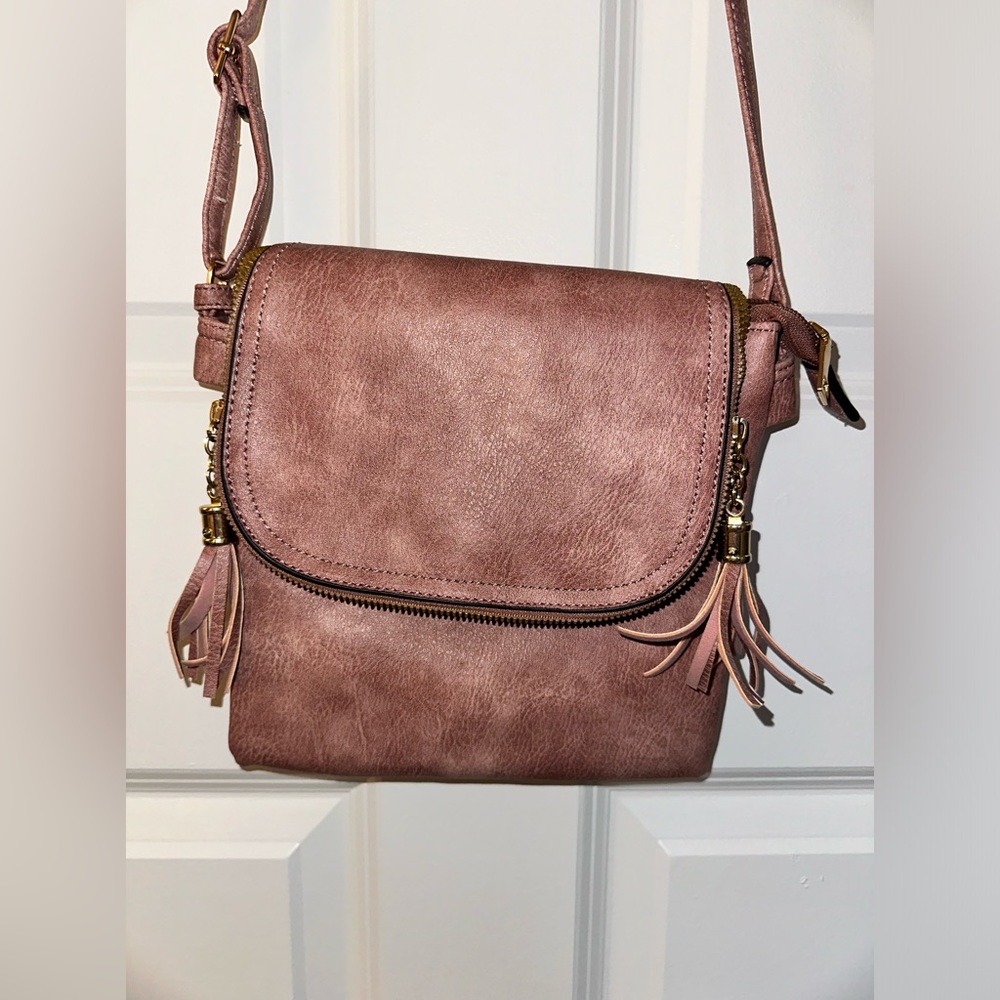 Satchel (mauve pink color)